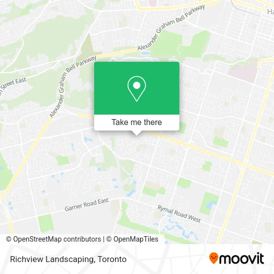 Richview Landscaping map