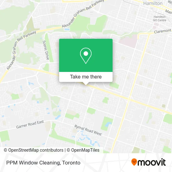 PPM Window Cleaning map