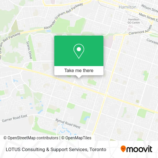 LOTUS Consulting & Support Services map