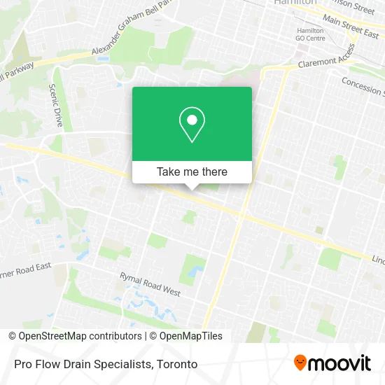 Pro Flow Drain Specialists map