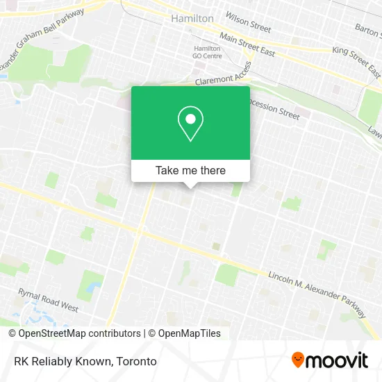 RK Reliably Known map