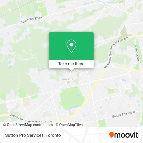 Sutton Pro Services map