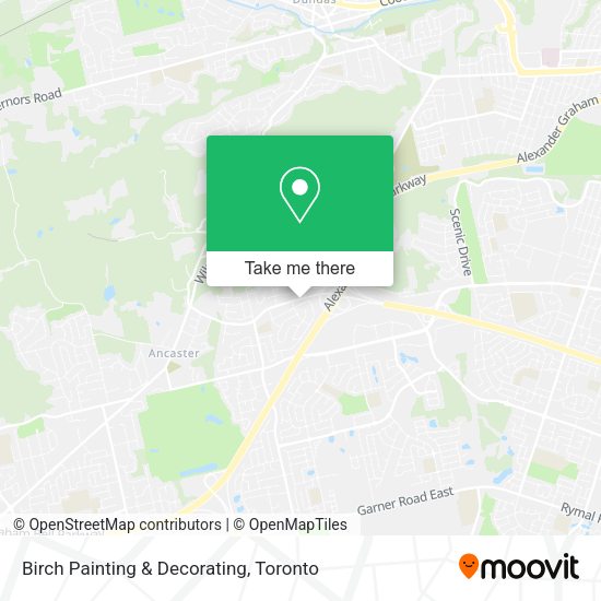 Birch Painting & Decorating map