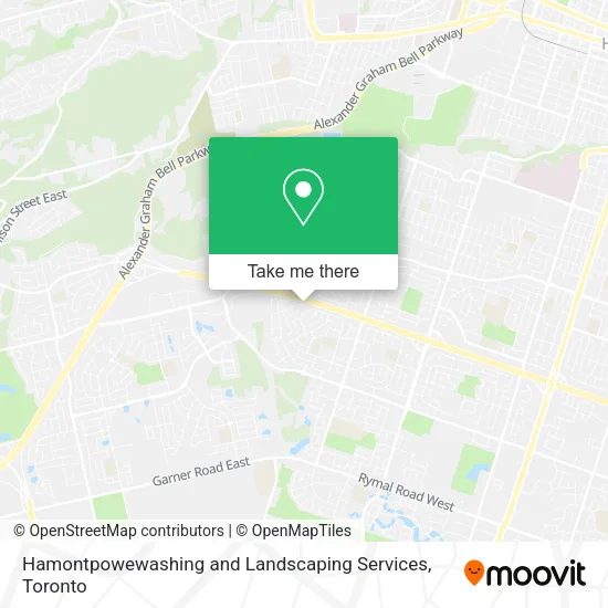 Hamontpowewashing and Landscaping Services map