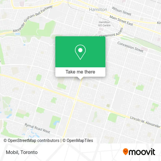 Mobil map