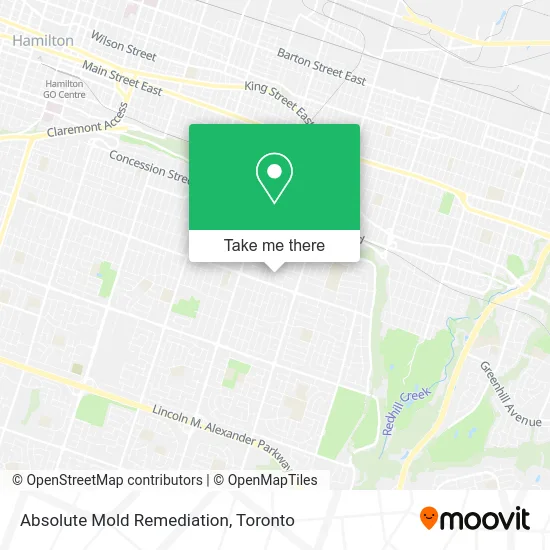 Absolute Mold Remediation map