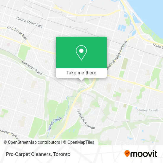 Pro-Carpet Cleaners map