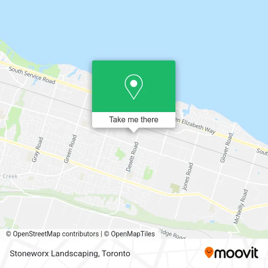 Stoneworx Landscaping map