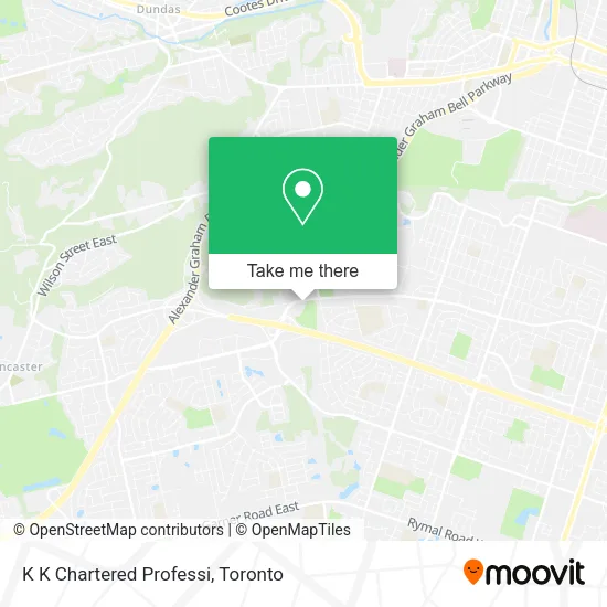 K K Chartered Professi map