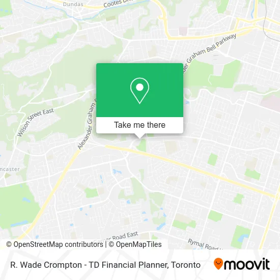R. Wade Crompton - TD Financial Planner map