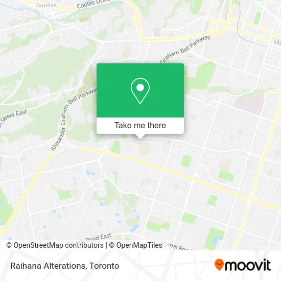 Raihana Alterations map