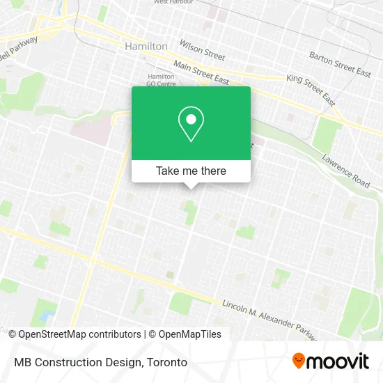 MB Construction Design map