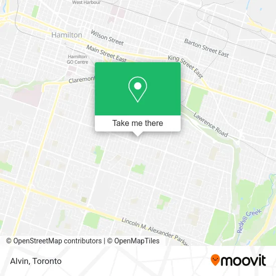 Alvin map