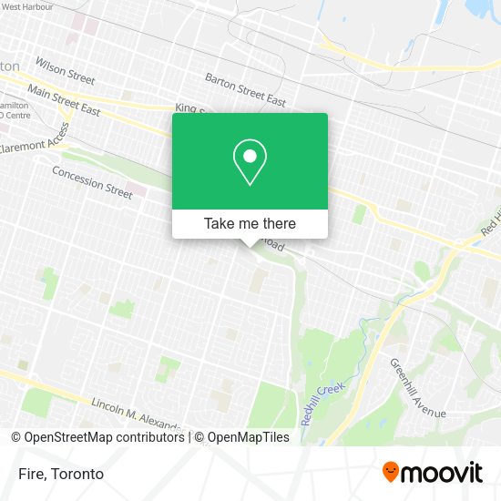 Fire map