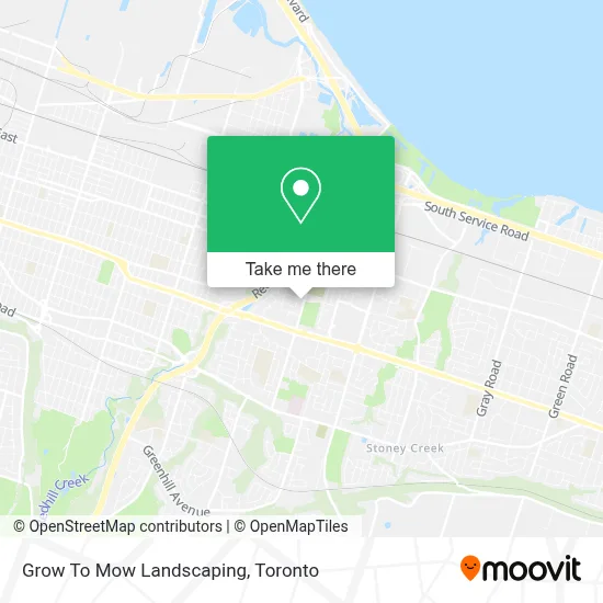 Grow To Mow Landscaping map