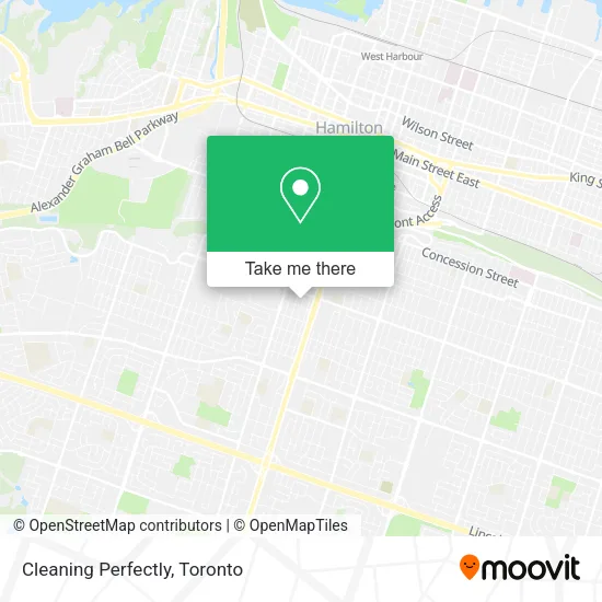 Cleaning Perfectly map