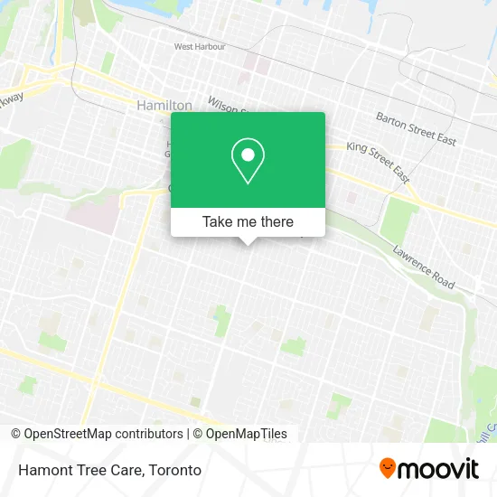 Hamont Tree Care map
