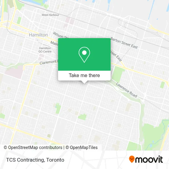 TCS Contracting map