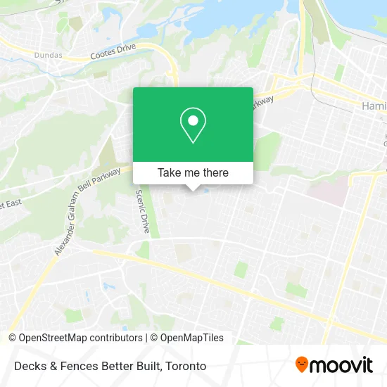 Decks & Fences Better Built map