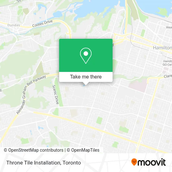 Throne Tile Installation map