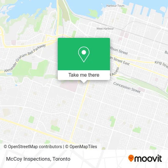McCoy Inspections map