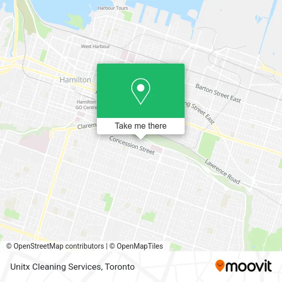 Unitx Cleaning Services map
