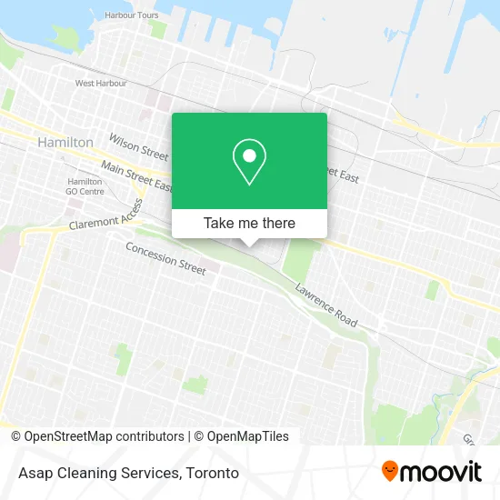 Asap Cleaning Services map