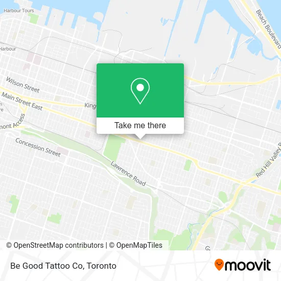 Be Good Tattoo Co map