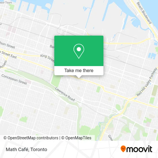 Math Café map