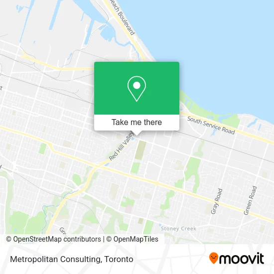 Metropolitan Consulting map