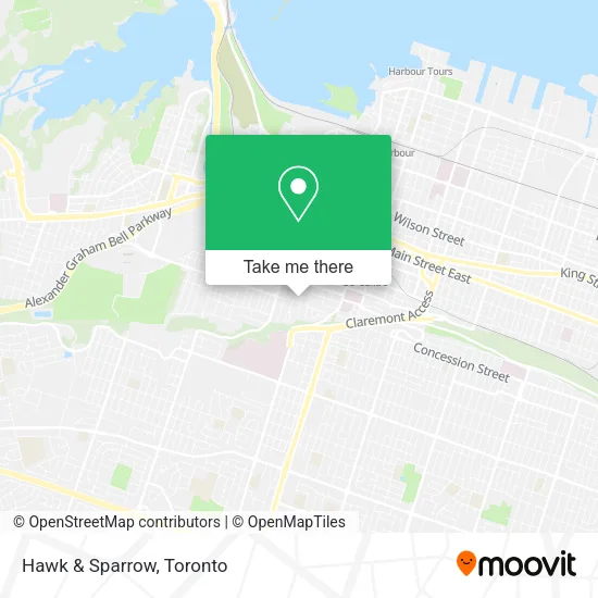 Hawk & Sparrow map