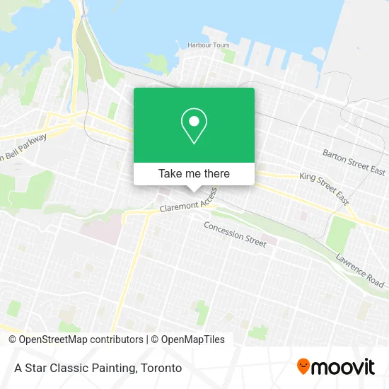 A Star Classic Painting map