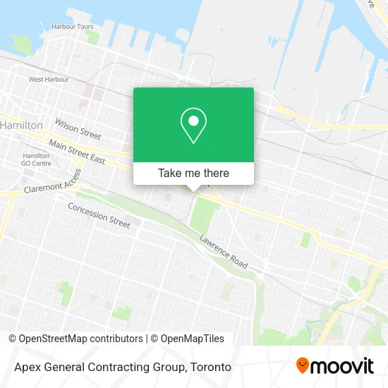 Apex General Contracting Group map