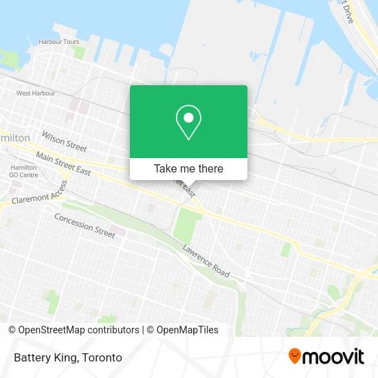 Battery King map
