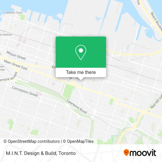 M.I.N.T. Design & Build map