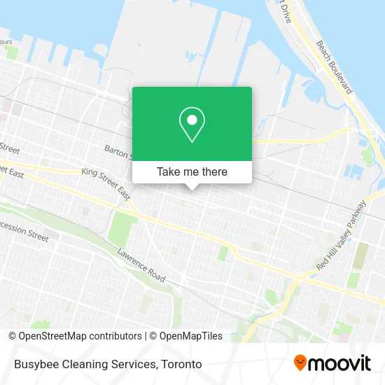 Busybee Cleaning Services map