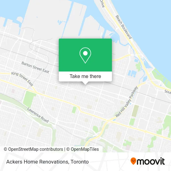 Ackers Home Renovations map