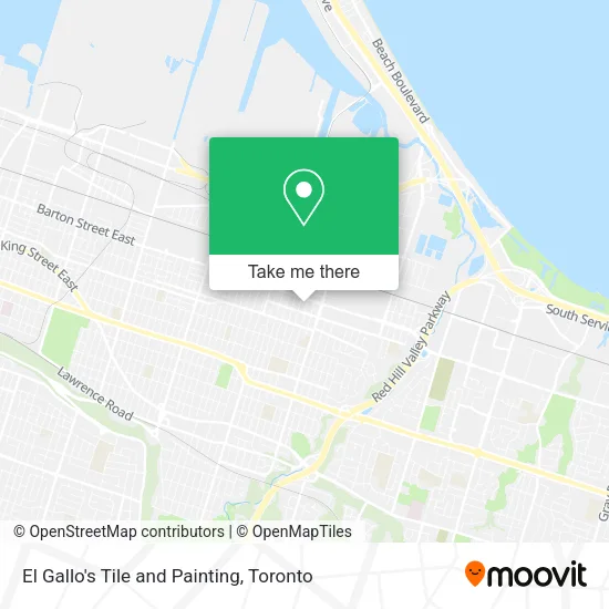 El Gallo's Tile and Painting map