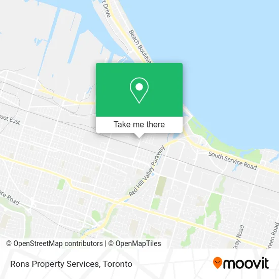 Rons Property Services map