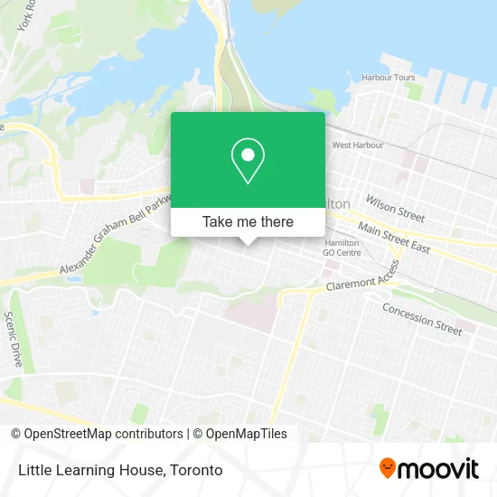 Little Learning House map