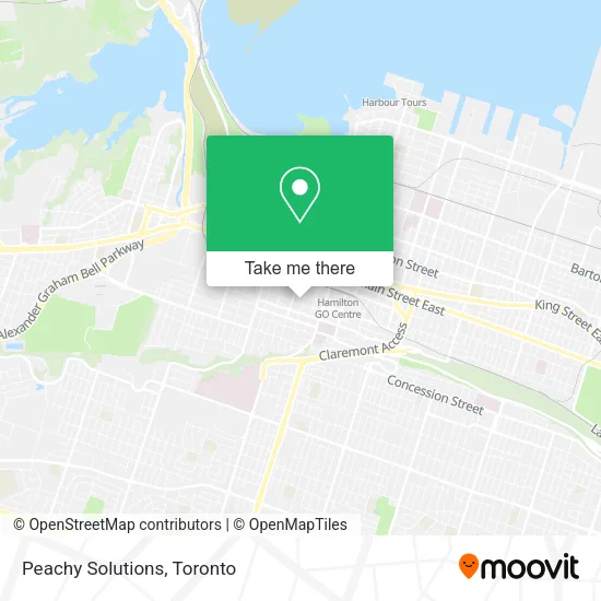 Peachy Solutions map