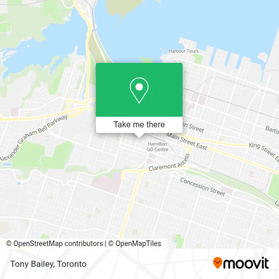 Tony Bailey map