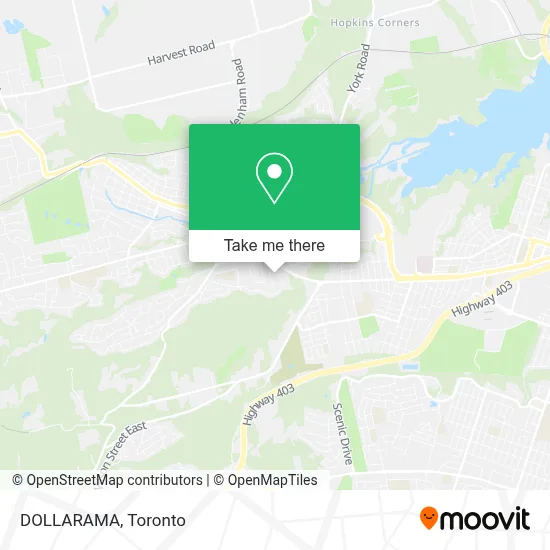 DOLLARAMA map