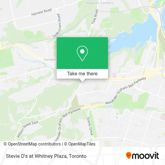 Stevie D's at Whitney Plaza plan