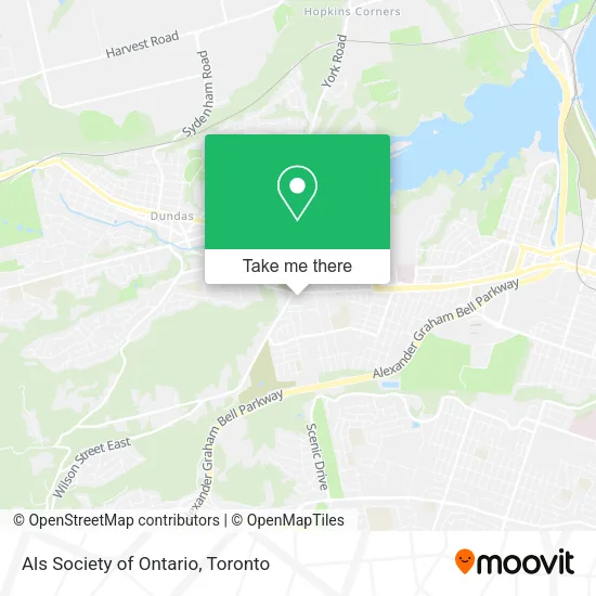 Als Society of Ontario map