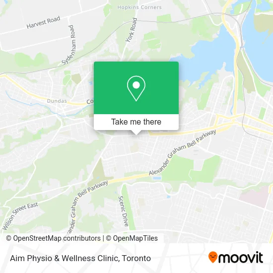 Aim Physio & Wellness Clinic map