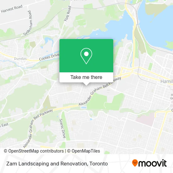 Zam Landscaping and Renovation map