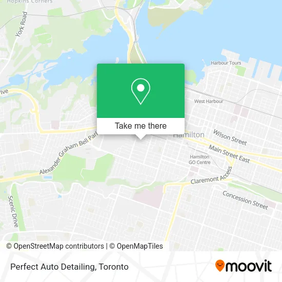 Perfect Auto Detailing map