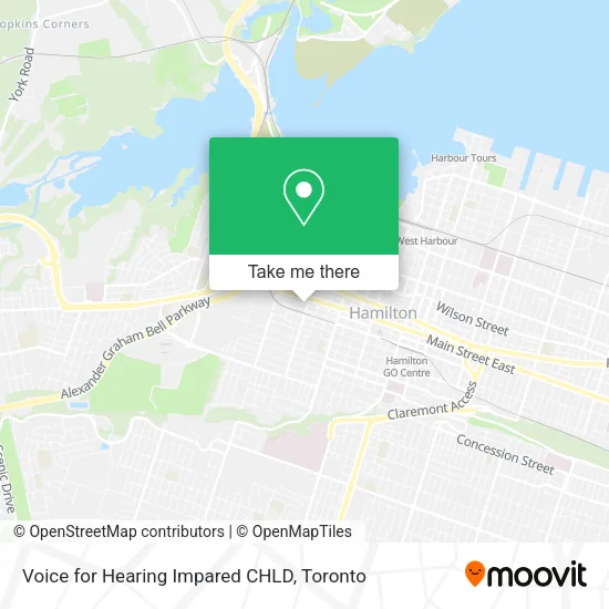 Voice for Hearing Impared CHLD map