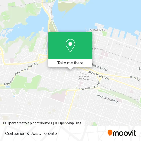 Craftsmen & Joist map
